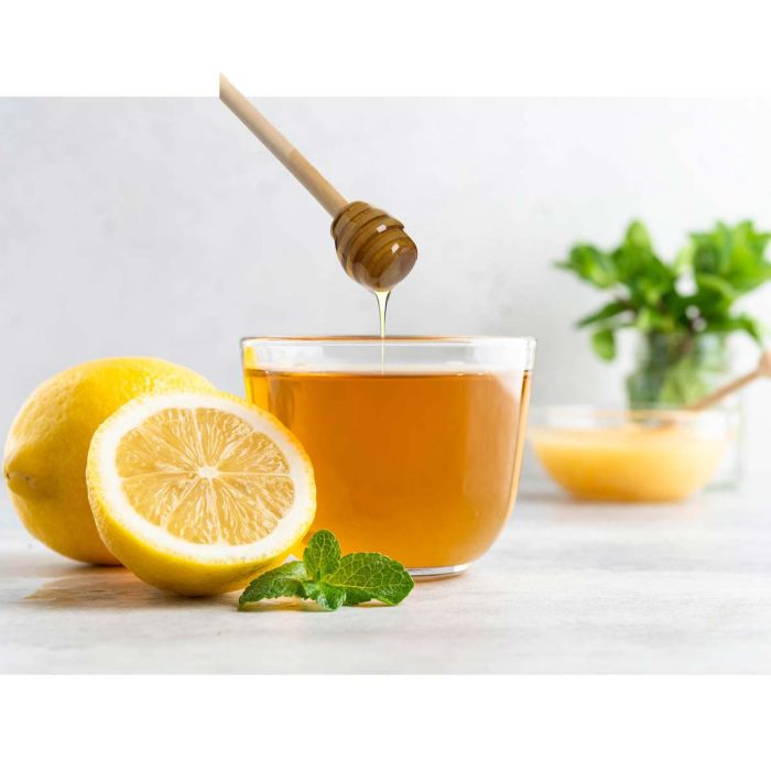 Glass Honey Jar w/Dipper