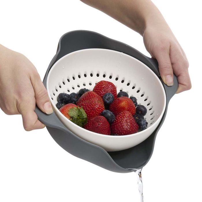 Rinse & Drain Colander Bowl