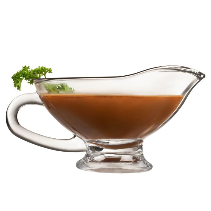 Glass Gravy Boat
