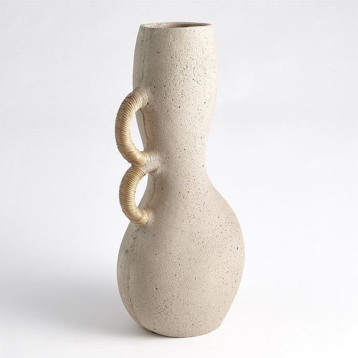 Hourglass Vase - Sandstone