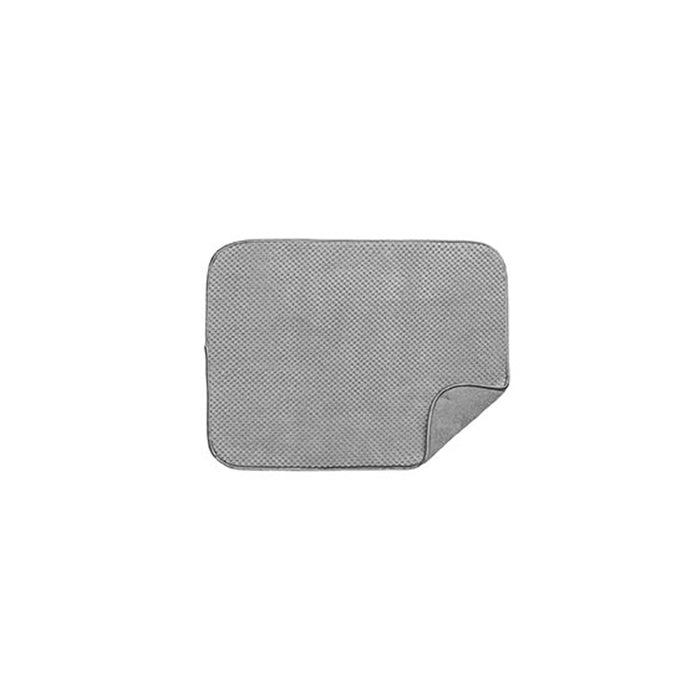 Luxe Plush Dry Mat - Grey