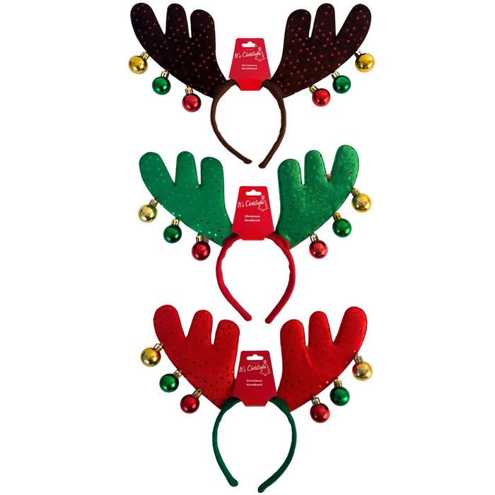 Antler Headband W/ Ornaments