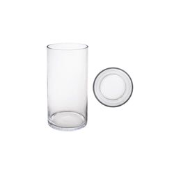 Cylinder Clear Glass Vase