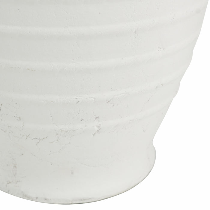 Round Terracotta Vase