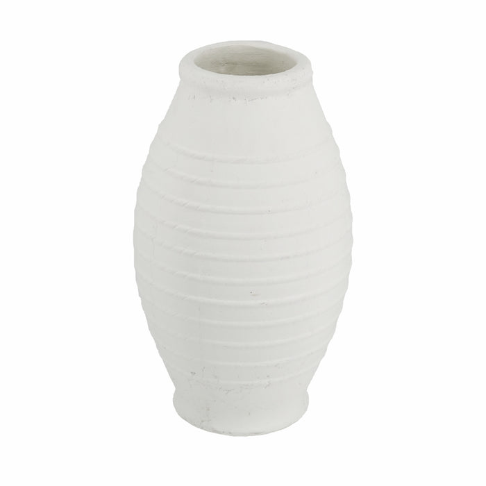 Round Terracotta Vase