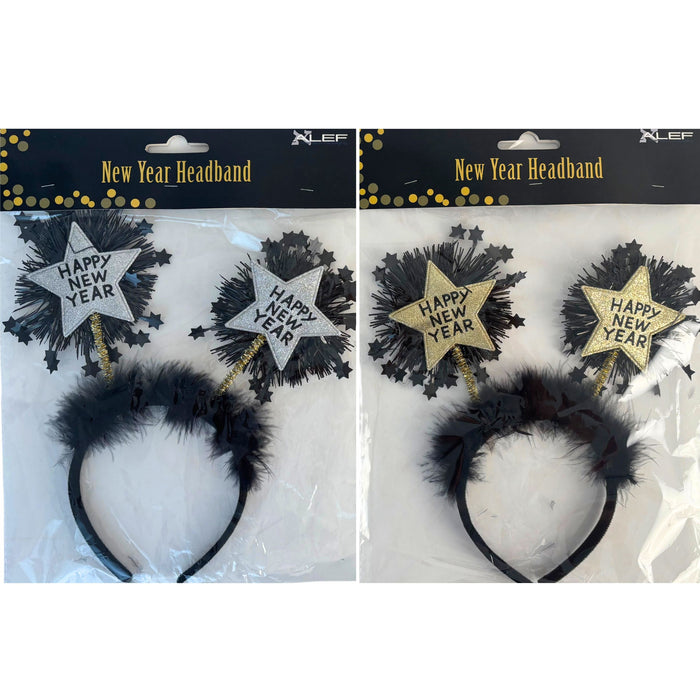 New Years Headband Bopper