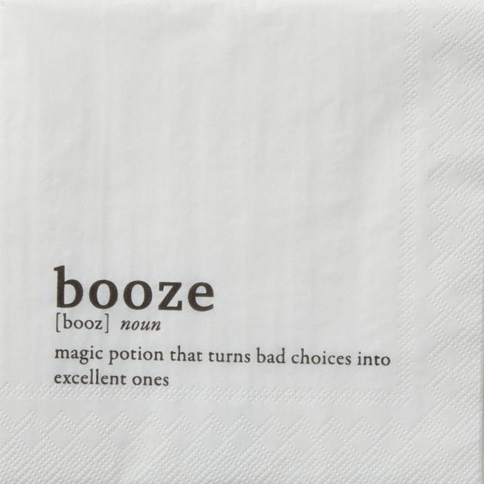 Beverage Napkin Booze