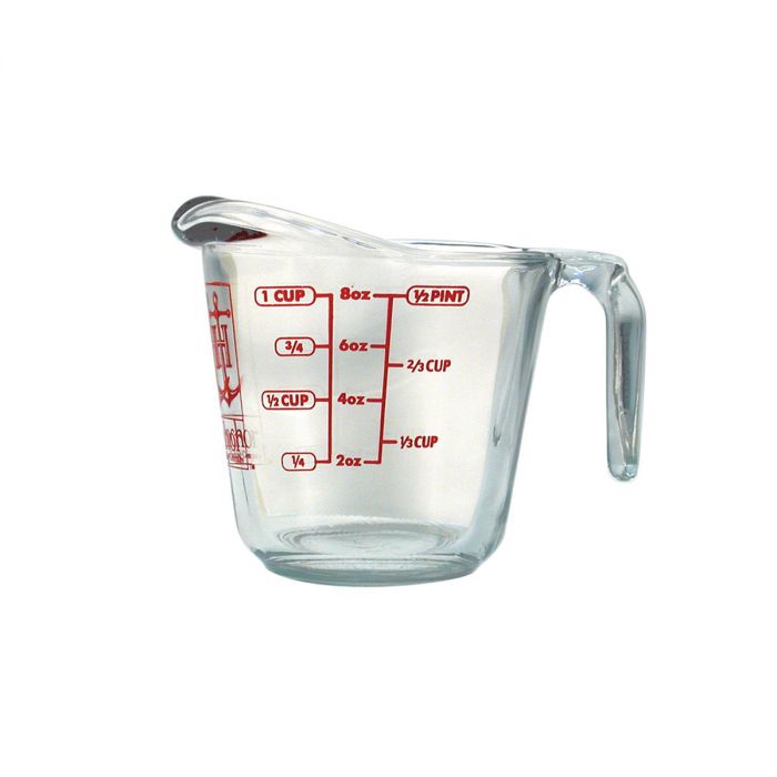 Anchor Glass Measuring Cup