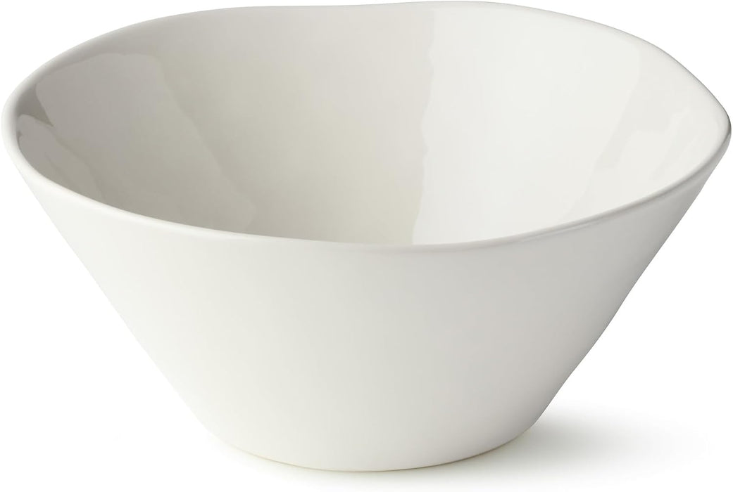 Linen Cream Deep Bowl