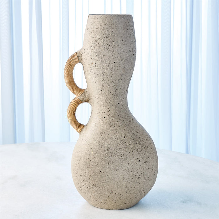 Hourglass Vase - Sandstone