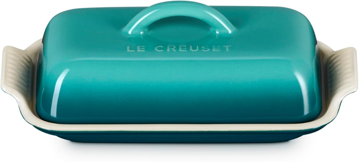 Heritage Butter Dish - Bleu Riviera