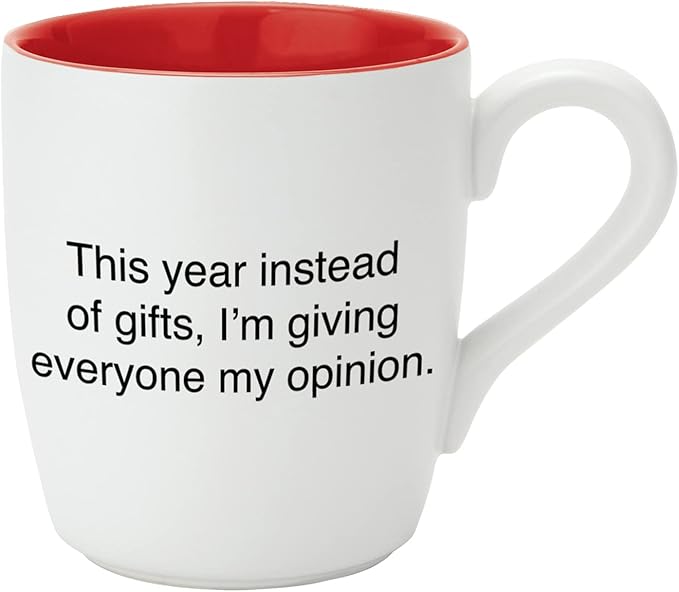 Red & White Holiday Mug