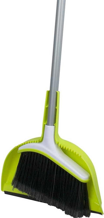 Casabella Basics Broom With Dustpan - Green