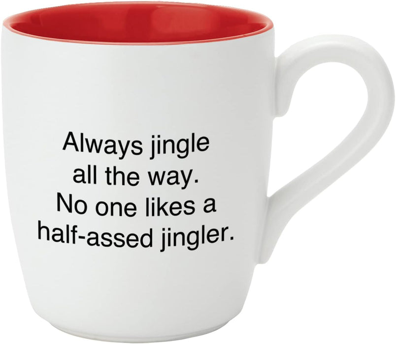 Red & White Holiday Mug