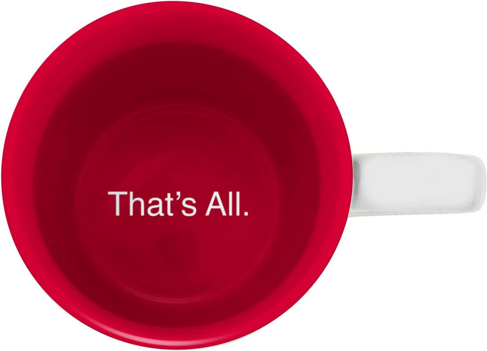 Red & White Holiday Mug