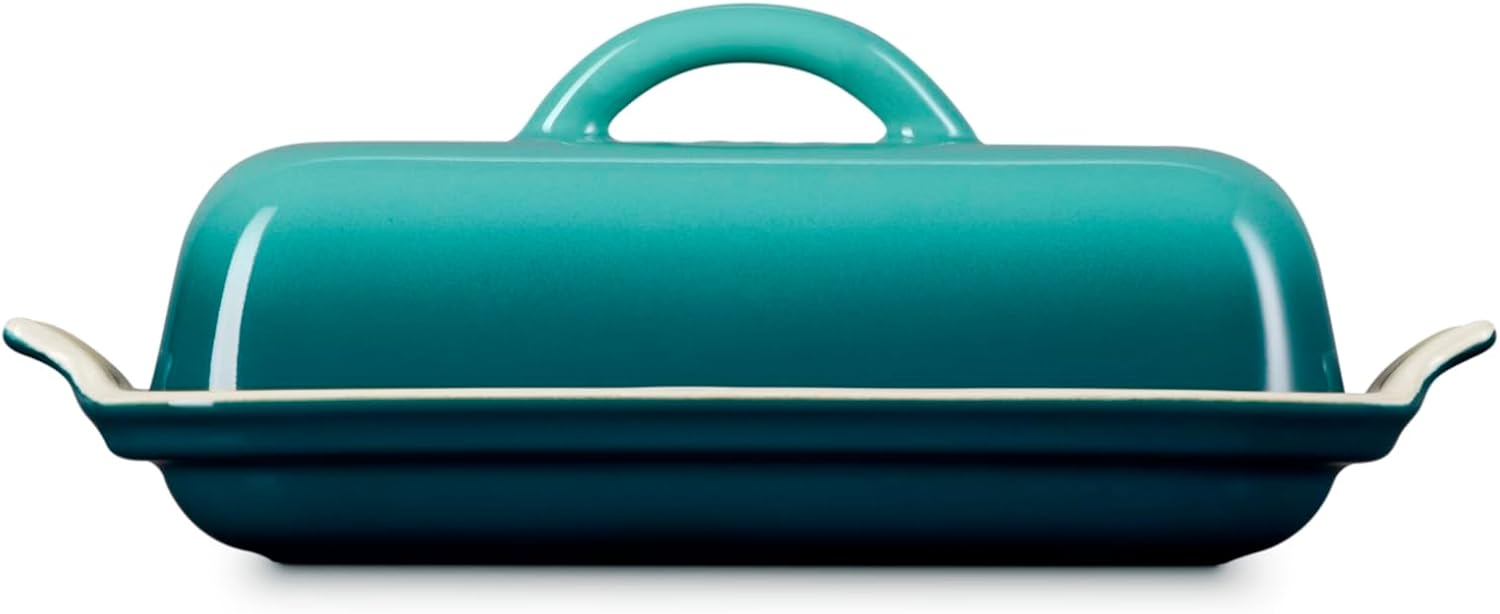 Heritage Butter Dish - Bleu Riviera