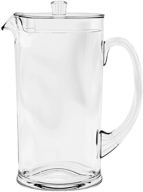 Cordoba Pitcher With Lid - Clear