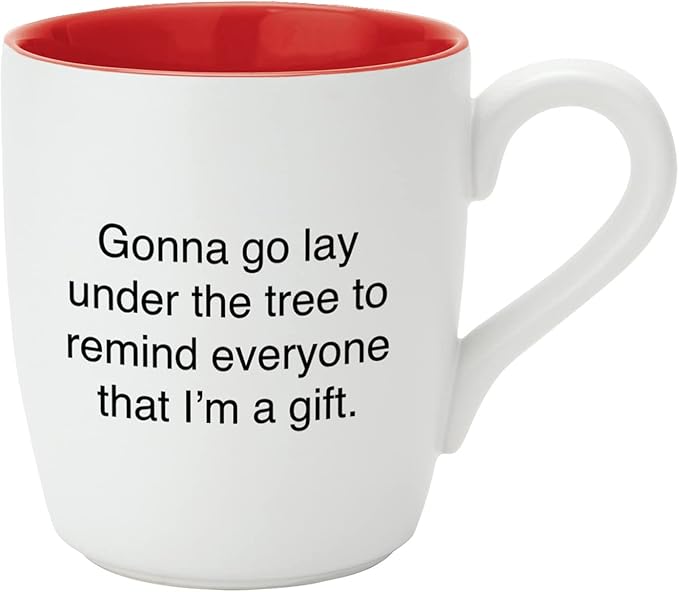 Red & White Holiday Mug