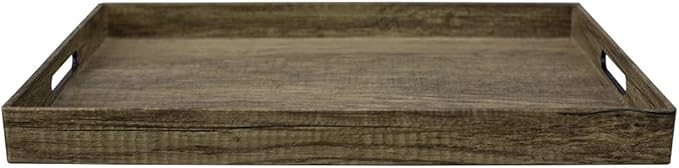 Wooden Look Serving Tray