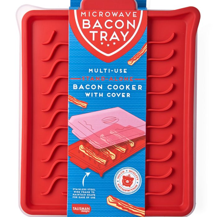 Microwave Bacon Tray w/Cover