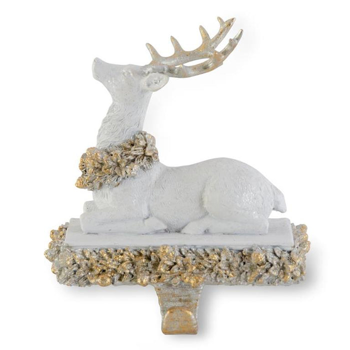 Sitting Reindeer Stocking Holder