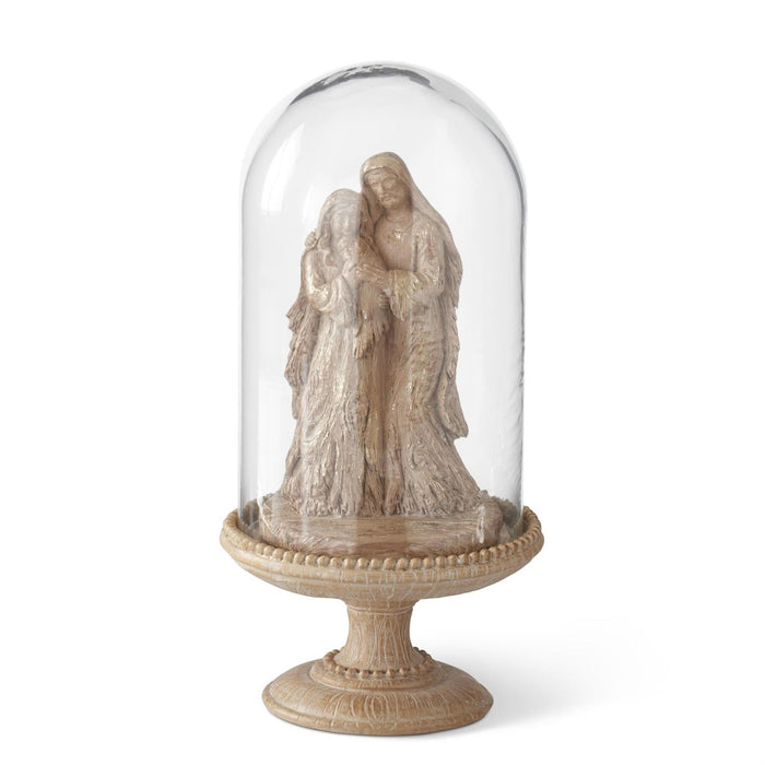 Resin Nativity Cloche