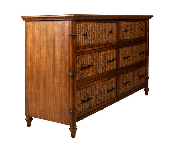 6 Drawer Dresser - Spice Island