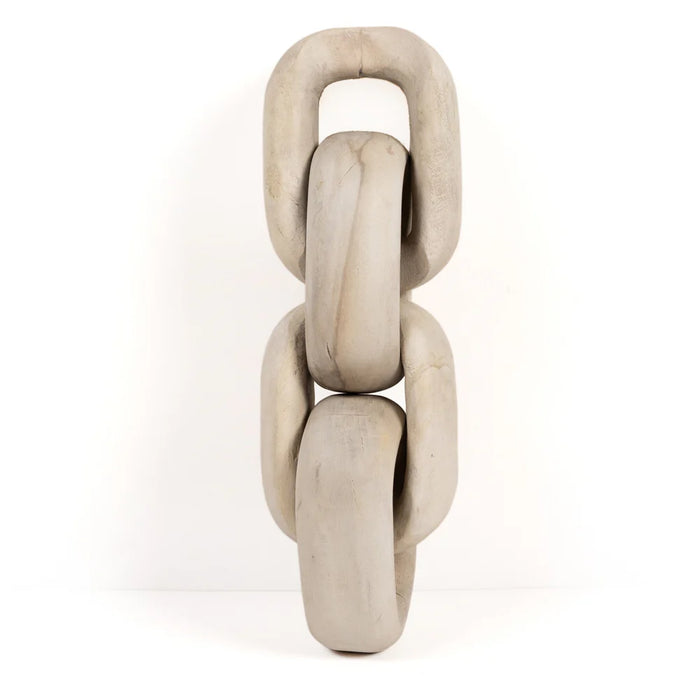 Wood Chain Ivory