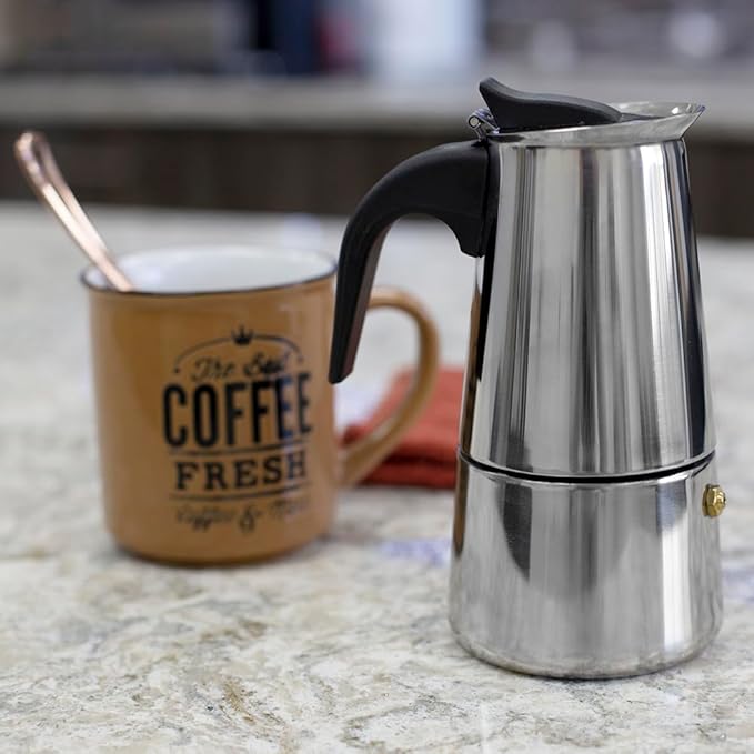Stainless Steel Espresso Maker