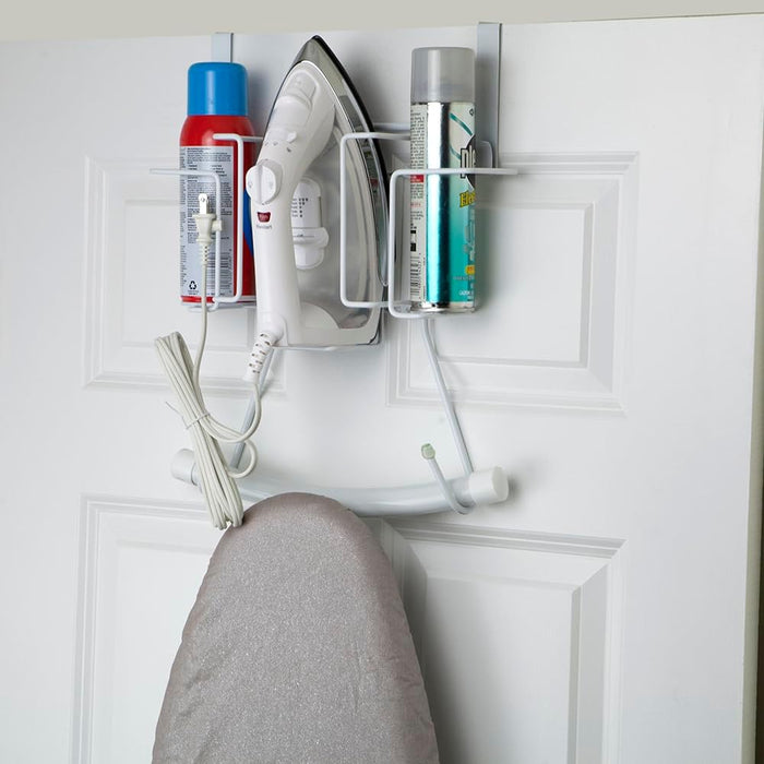 Over The Door Iron & Ironing Board Holder