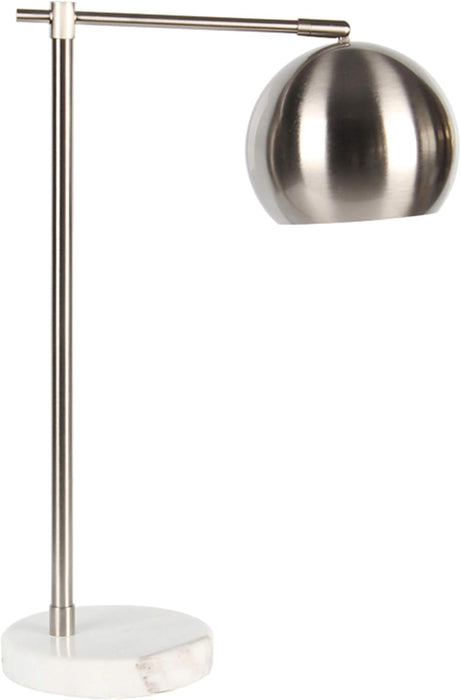 Metal Task Table Lamp - Silver