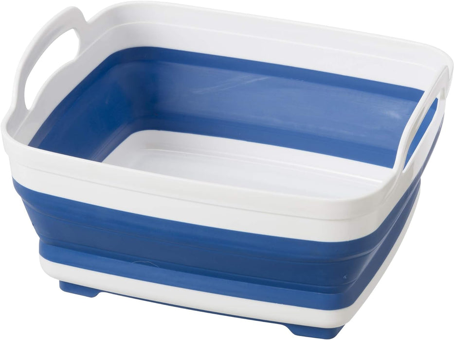 Oggi Collapsible Dish Tub With Removable Stopper