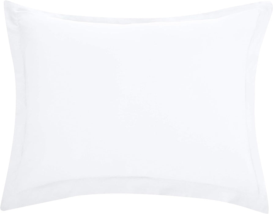 Lightweight 2-Piece Microfiber Duvet Cover Set - White