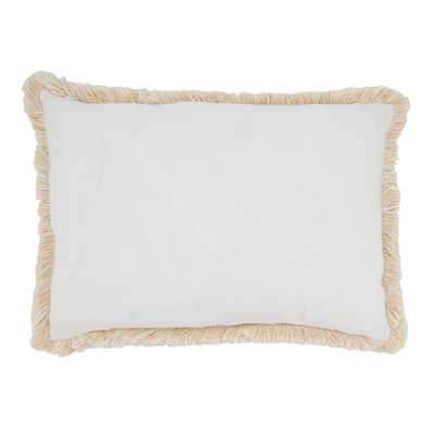 Sunflower Poly Filled Pillow - Ivory