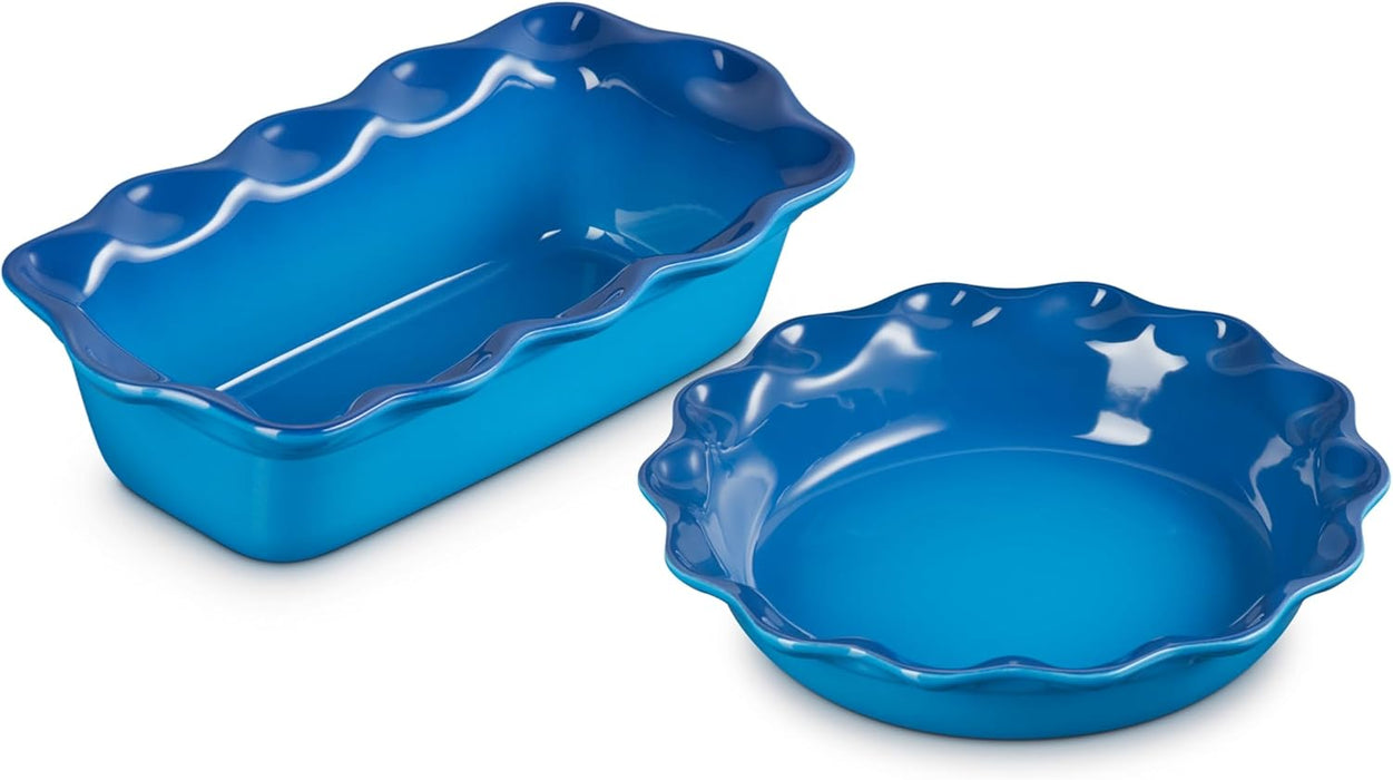 Heritage Fluted Pie & Fluted Loaf Dish - Marseille