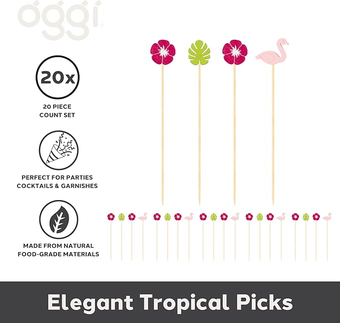 Tropical Cocktail Picks