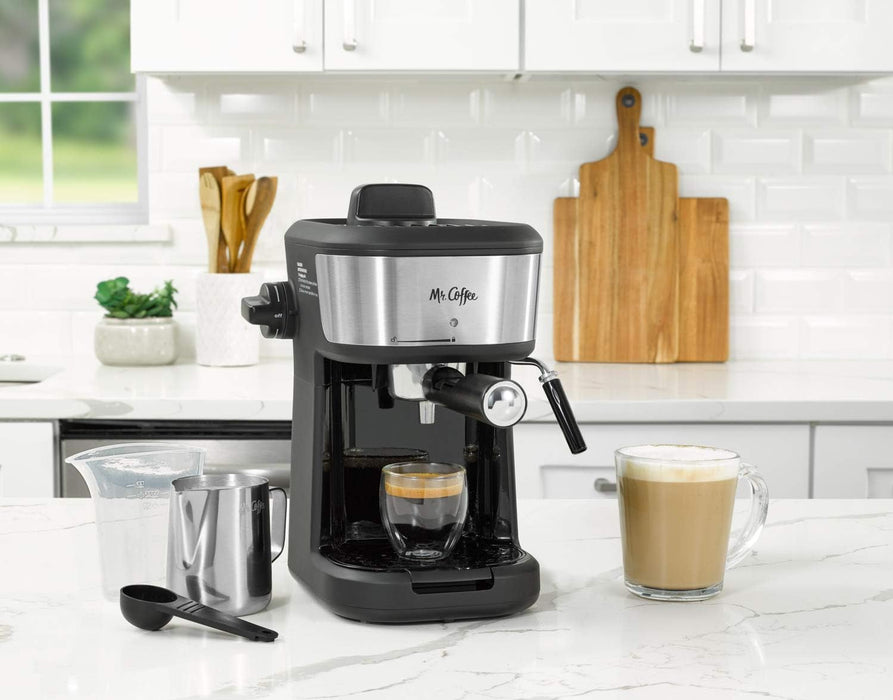 Mr. Coffee Espresso And Cappuccino Machine - Single Serve Coffee Maker