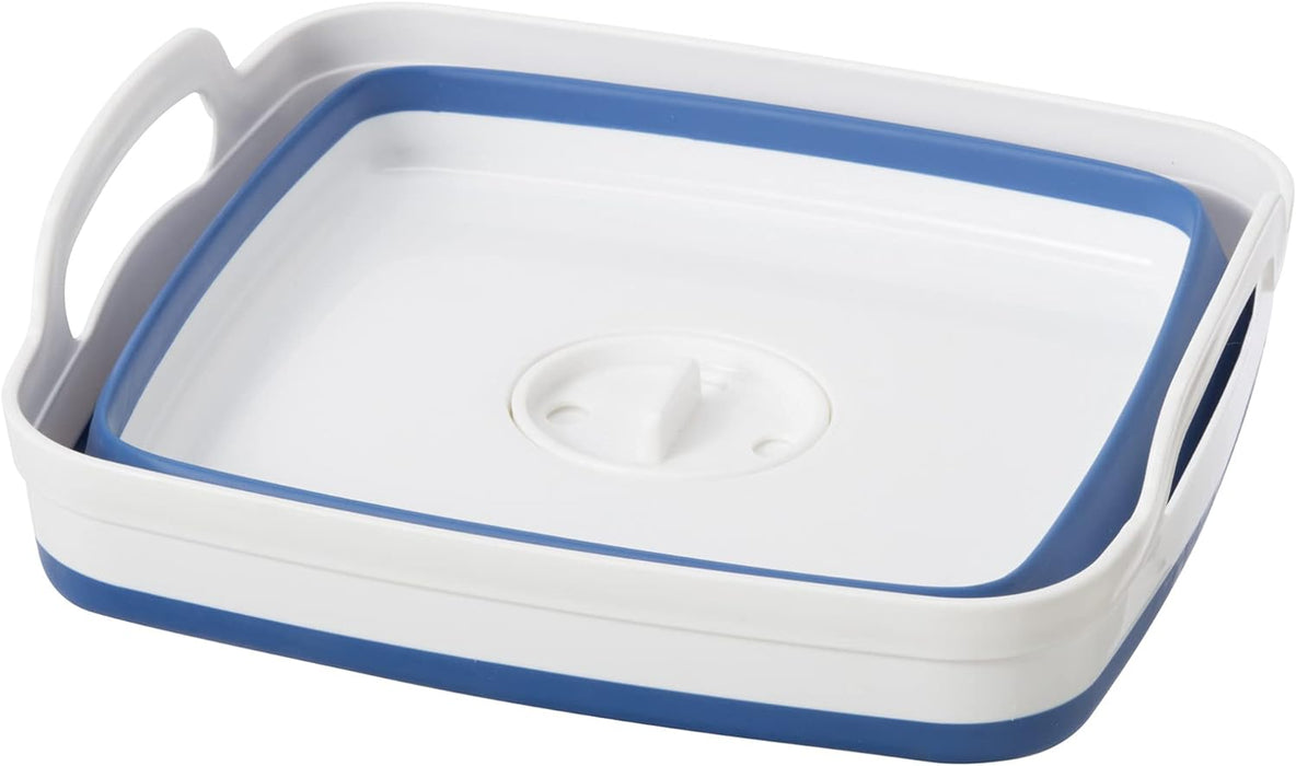 Oggi Collapsible Dish Tub With Removable Stopper