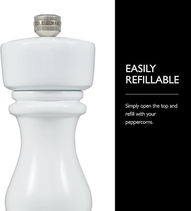 London White Gloss Salt & Pepper Mill