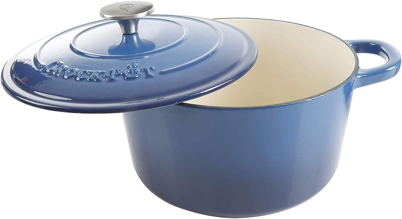 Crock Pot Artisan 5Qt. Dutch Oven w/Lid - Blue