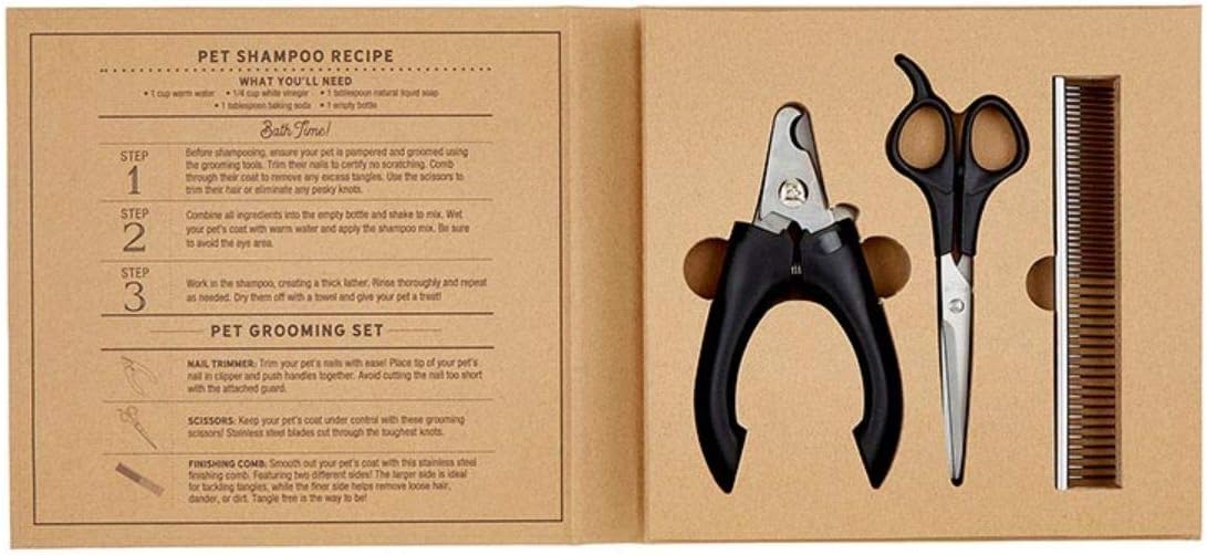 Pet Grooming Cardboard Book Set