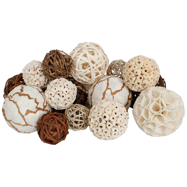 18pc. Dried Exotic Orbs - Assorted