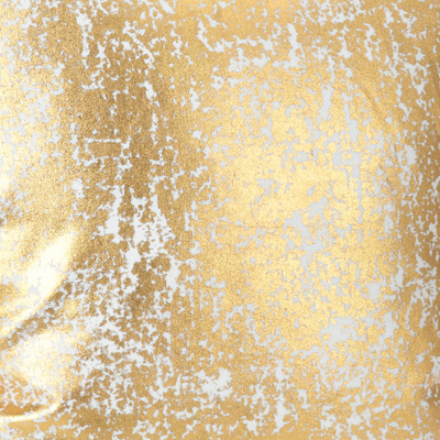 Metallic Gold Foil Print Down Filled Pillow