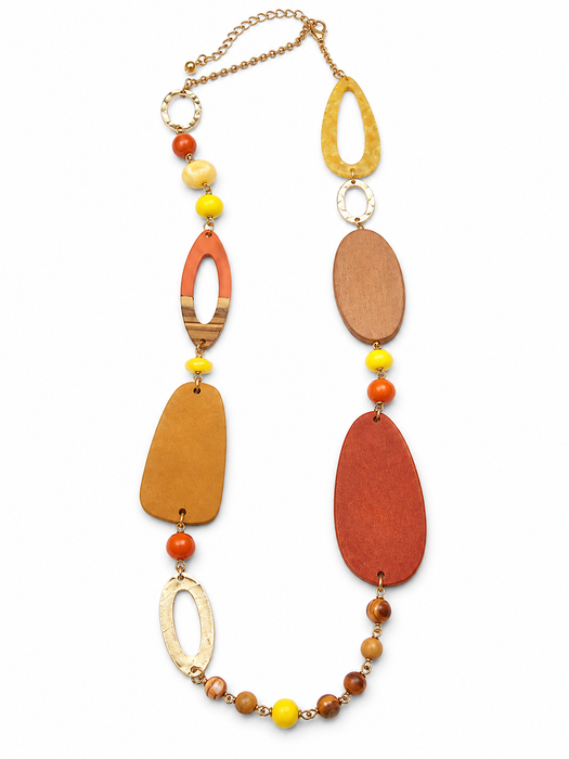 Warm Tone Boho Necklace Assorted