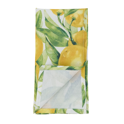 Printed Lemon Napkins