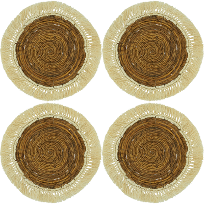 Raffia Abaca Placemat - set of 4
