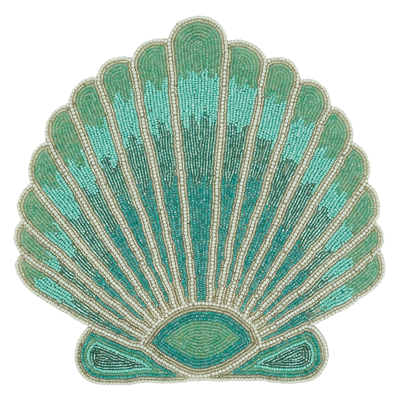 Sea Shell Beaded Placemat - set of 4