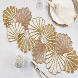 Seashell Beaded Runner