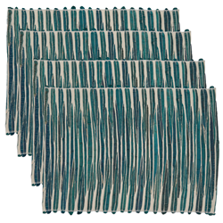 Turquoise Hyacinth Placemats - Set of 4
