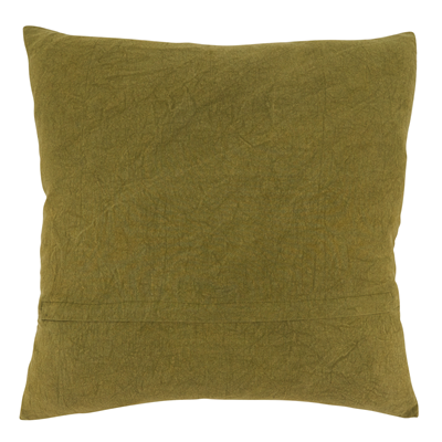 Stone Floral Poly Filled Pillow - Green